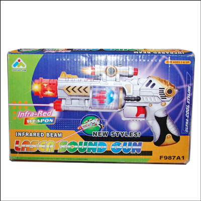 "Laser Sound Gun-code006 - Click here to View more details about this Product